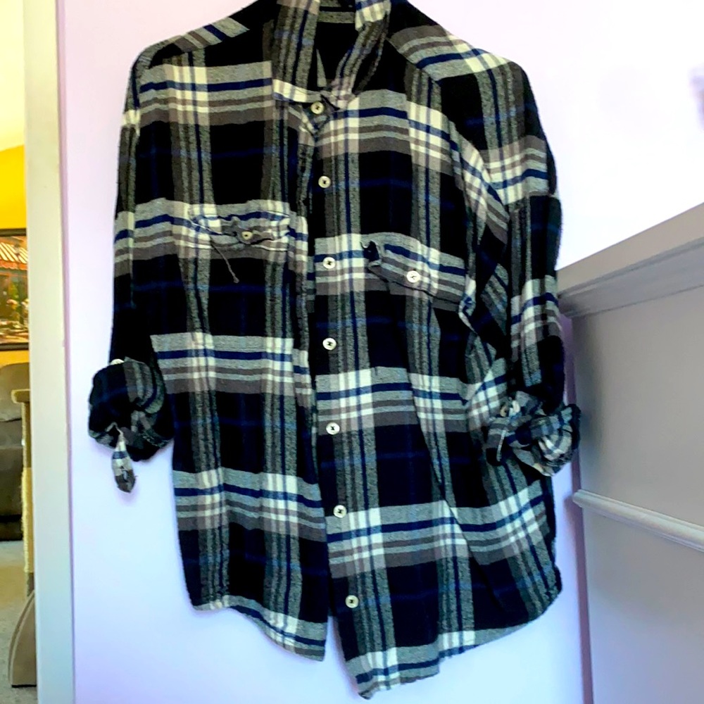 Forever 21 black flannel